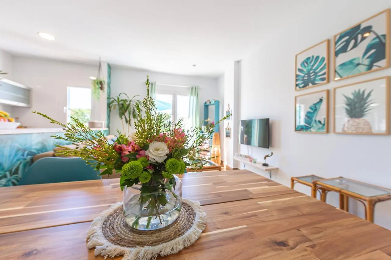 Apartamento Con Jardin Privado - Simplytarifa Apartman